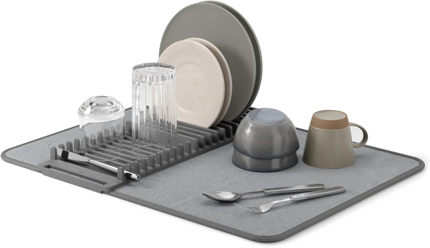 Escurridor De Platos Con Tapete Ultra Absorbente